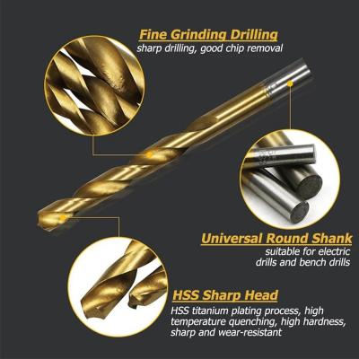 China Coated High Speed Steel Drill Bits End Mill For Fast And Accurate Machining Performance zu verkaufen