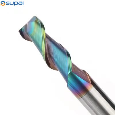 China Customized CNC End Mills Cutter Different Coating Type For Stainless Steels And Copper Alloy for sale