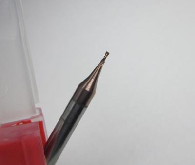 China Micro Carbide End Mill Diameter 0.8MM HRC55 Wolframcarbide 2 Flutes 55HRC CNC freesmachines Te koop