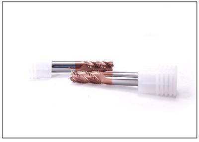 Cina 4 Flute AlTiN Coating HRC50 Roughing End Mill 0,6 - 0,8 Um Grain Size Carbide Cutting Tools For Metal in vendita