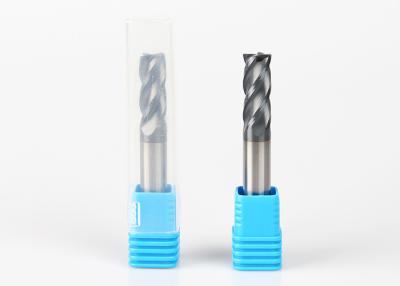 Cina Radio d'angolo Carbide End Mill 4 Flauta HRC55 0.5UM Grano Dimensione rotonda sfera fresatrice in vendita