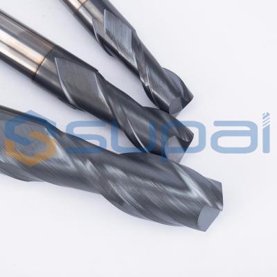 China 2 fluitens Solid Carbide Tungsten CNC Fressmachine Eindfreesmachine voor CNC Fressmachine Te koop