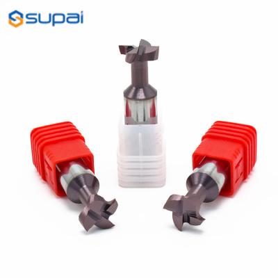 China Carbide Custom End Mills CNC T Slot Milling Cutter For Metal Machining for sale