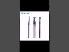 Coating Carbide Chamfer End Mill Cutters 60 Degree Angle