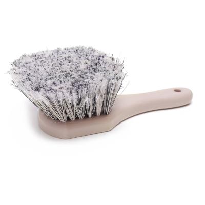 China Car Wheel Motorcycle Wash Sweep Car Wheel Brush 8.5inch, Wheel Cleaning Brush for sale