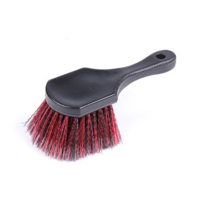 China Ultra Soft Fibers Wheel Brushes , Alloy Wheel Cleaning Brushes With Soft Bristles for sale