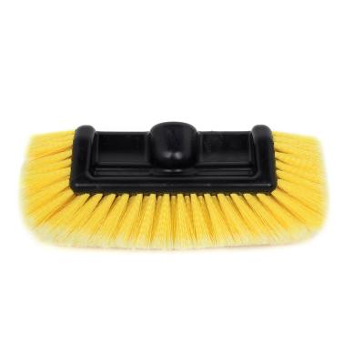 China Ultra Soft Brush Head Outdoor Water Flow Broom Cleaning Washing Brush For Lawn Artificial Grass for sale