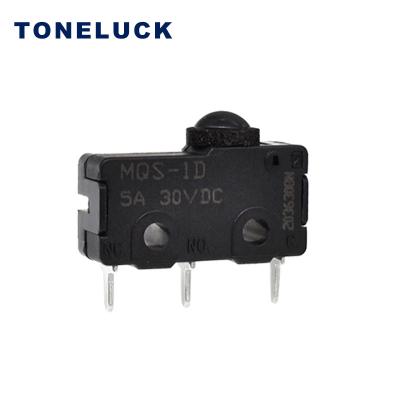 China Home Appliance Toneluck MQS-1D 5A 30V SPDT Electronic Micro Switch With PCB Terminal for sale