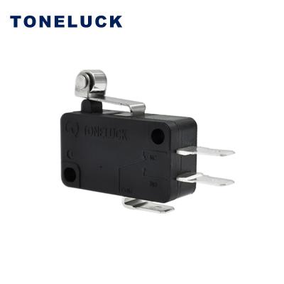 China SPDT Micro Switch T125 10A Roller Lever Free Sample E52AK-BA12AG for sale