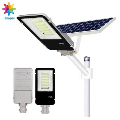 China ROAD HUAPAI Ip65 integrated solar street light 50w 60w 80w 100w 200w 300w led solar lights outdoor street for sale