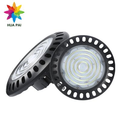 China HUAPAI warehouse 2 years warranty high power 100watt 150watt 200watt ip65waterproof UFO led high bay light for sale