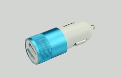 中国 iPhone のためのアルミニウム流行の速い充満車の充電器の倍 USB 販売のため