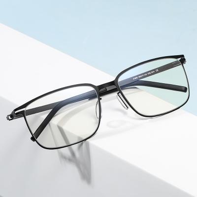 China For Reading Glasses Manufacturers Fashion Metal Business Bluelight Computer Glasses Frames Men Blue Light Blocking Glasses For Women for sale