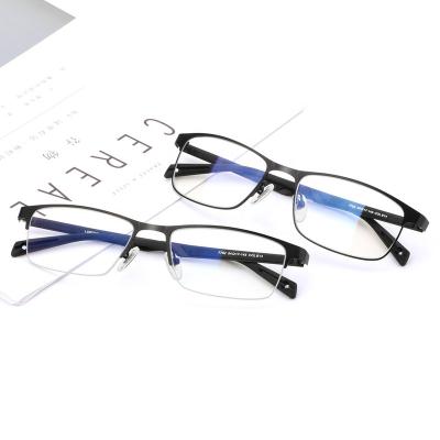 China Optical Glasses For Myopia Aochi Best Selling Alloy Metal Glasses Eyewear Vintage Metaloptical Glasses Frame for sale