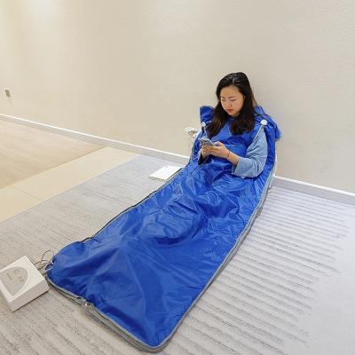 China Detox and Weight Loss Sauna Blanket with Red Light Waterproof Oxford Material 180x180cm for sale