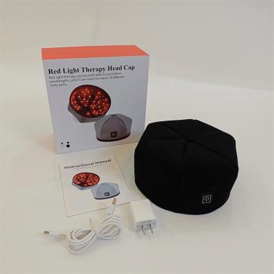 China 120 Lamp Beads Red Light Therapy Hat for Hair Growth 660nm 850nm Relieve Head Fatigue for sale