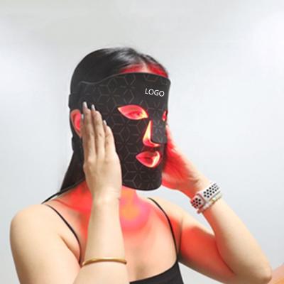 China It Led Facial Masks Comfort Silicone High Energy Led Smart Facial Skincare and Mask Therapy Light Red for sale