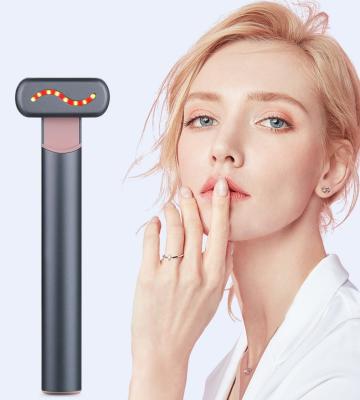 Cina OEM/ODM Sì Vibrating EMS Face led eye wand Eye Beauty Device Face Beauty Massager Ems Eye Massager Wand in vendita