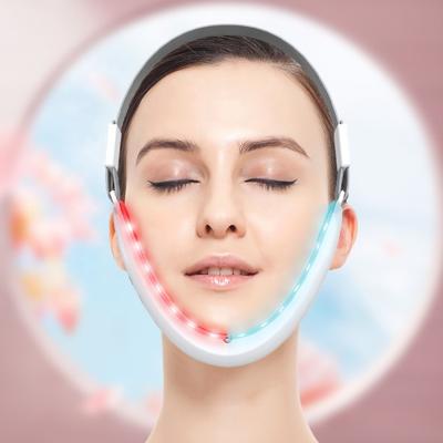 China 15 Min Timer Newest Facxe Slimming 4 Gears V Line Face Lifting Portable Neck Massager ABS for sale