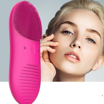 China Most Popular 2 in 1 Silicone Wash Face Exfoliate Brush for Target Area Waterproof for sale