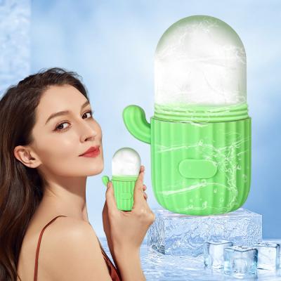 China Face Contour Silicone Ice Mold For Home Target Area Face Beauty Skin Care Cute and Coo for sale