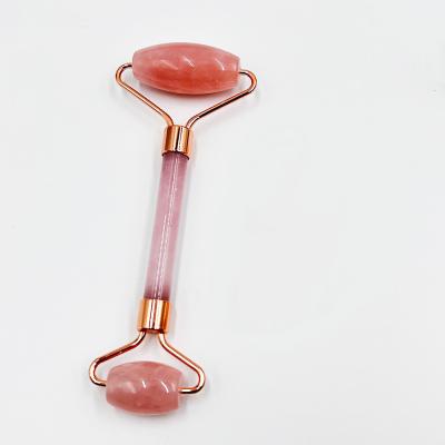 China Natürliche Jade-Rolle und Amethyst Gua Sha Set für Doppelkopf Haut Gesichtsmassage zu verkaufen