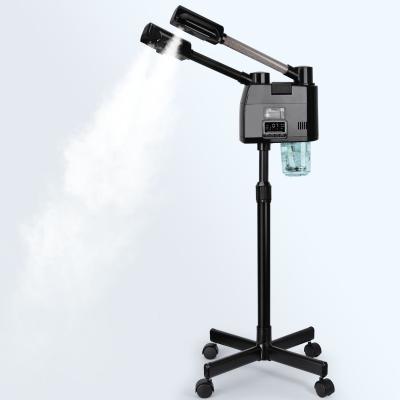 China Hot And Cold Face Steamer With Nanomister Professional Vaporizer Ozone Facial Steamer for sale