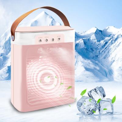 China 6inch Rechargeable Fold USB Air Cooler with Battery 2024 Air Conditioner Charging Fan for sale