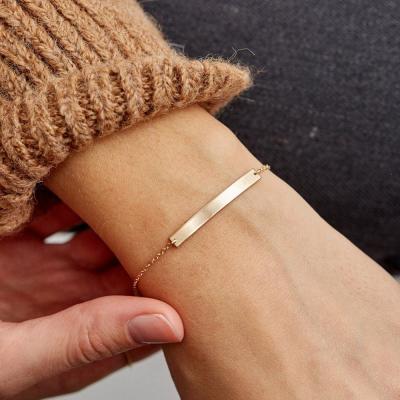 China Wholesale Hot Sale CLASSIC Fashion Ladies Stainless Steel Jewelry Bangle Adjustable Charm Length Friendship Bracelet for sale