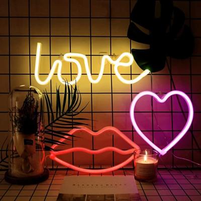 China Custom Hot Sale Neon Sign Lighe White Light Neon Lights Rabbits Dinosaurs Dinosaurs Snowmen Anchor Table Lamps For Bedroom Decoration for sale