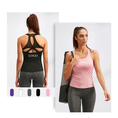 China Wholesale Breathable Yoga Bra Custom Logo Quick Drying Ultra Thin Fitness Workout Wear Women Sports Bras Top for sale