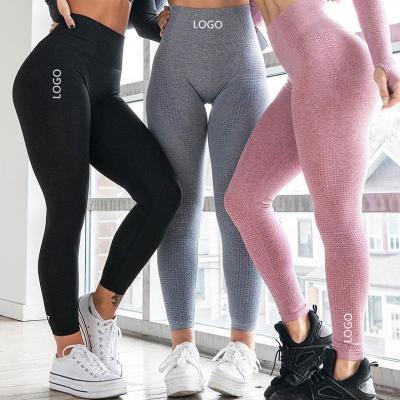 China Amazon Hot Wholesale Breathable Hip Lifting Pants Seamless Women Yoga Gym Quick Dry Gaiters for sale