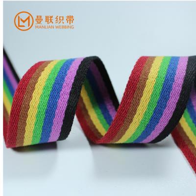 China High tenacity cotton canvas casual webbing belts printed ribbon webbing strap for sale for sale