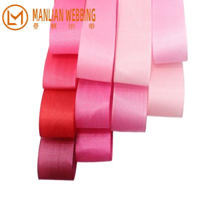 China High tenacity low tenacity polyester tape polyester red edge belt tape tape polyester webbing high quality custom woven nylon webbing for sale