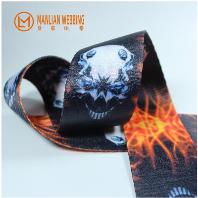 China High tenacity wholesale high quality multiple specifications custom printed webbing for bags sublimation webbing low moq for sale