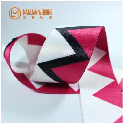 China High tenacity wholesale high quality multiple specifications custom printed webbing for bags sublimation webbing low moq for sale