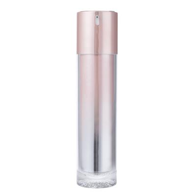 China 15ml 30ml 100ml 120ml Cosmetic Detachable Airless Bottle With Replaceable Inner Case Viable Cosmetic Packaging for sale