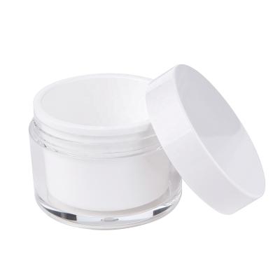 China Wholesale Eco-friendly 50g 100g 240g Refillable Cosmetic Viable Cosmetic Packaging Jar Eco-friendly Cream Jar for sale