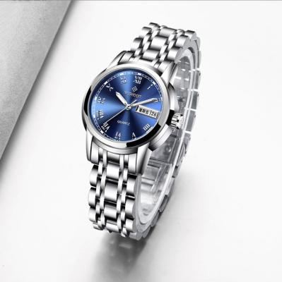 Chine High Quality ETA Quartz Movement Automatic Date Watches Stainless Steel Case Water Resistant Woman Watch Silver Wristwatches à vendre