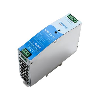 China NDR-75-12 NDR Din Rail Series SMPS Power Supply AC Switching DC for 3D CCTV Printer LED Light and Camera NDR-75-12 for sale