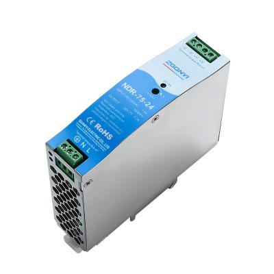 China NDR-75-24 NDR Din Rail Series SMPS Power Supply AC Switching DC for 3D CCTV Printer LED Light and Camera NDR-75-24 for sale