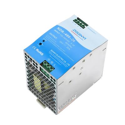 China NDR-480-24 Series SMPS DR Din Rail Power Supply AC Changeover DC For PLC Control Cabinet NDR-480-24 for sale