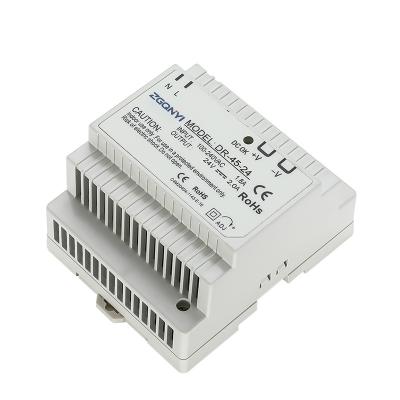 China DR-45-24 SMPS Power Supply AC Plastic Switching DC For 3D Printer LED Light And CCTV Camera for sale