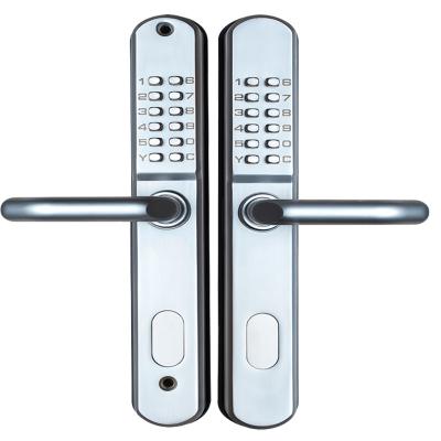 China outdoor waterproof entry and exit 150000 times wholesale price requires verification of double-sided password mechanical door locks for sale