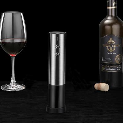 China Electric Hot sale creative rechargeable home portable automatic stainless steel electric wine corkscrew for sale