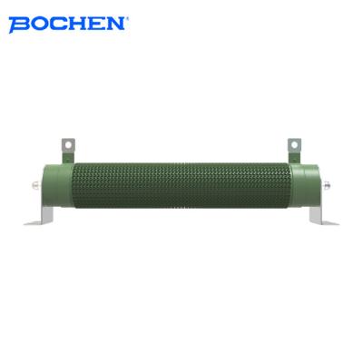 China RXG20 1kw 2kw 2.5kw Ribbed Wirewound Hochleistungswiderstand für schwere Maschinen zu verkaufen