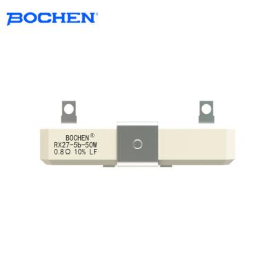 China 10w 20w 30w 40w 50w 50ohm 80ohm 100ohm Bulk Ceramic Resistors RX27-5B-50W for sale