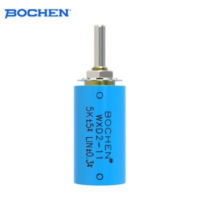 China 5k 5% Lin 0.25% Precision Multiturn Wirewound Potentiometer For Test And Lab Equipment for sale