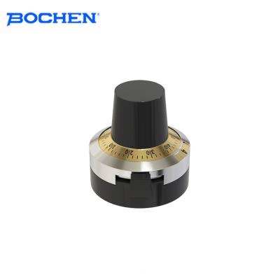 Chine Numérotation des tours en or Numérotation du potentiomètre métallique Numérotation du potentiomètre en fil de fer H-23-6A à vendre