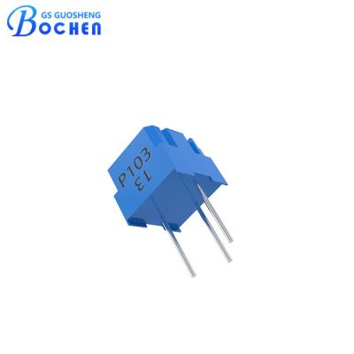 China 3323-Serie 0,5 Watt 1k 2k 5k 10k 20k 50k Ohm Einzelturn-Ceremethrimer-Potentiometer zu verkaufen